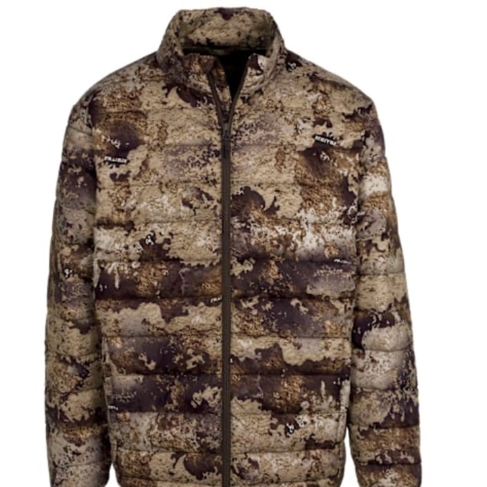 Never Worn! Cabella’s Camouflage Northern Flight Puffy Jacket for Men